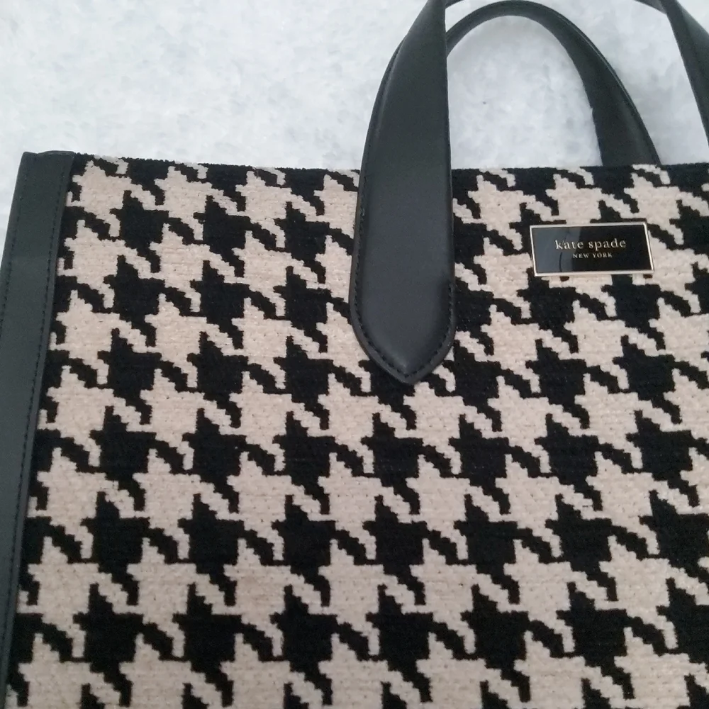 Kate Spade Houndstooth Tote